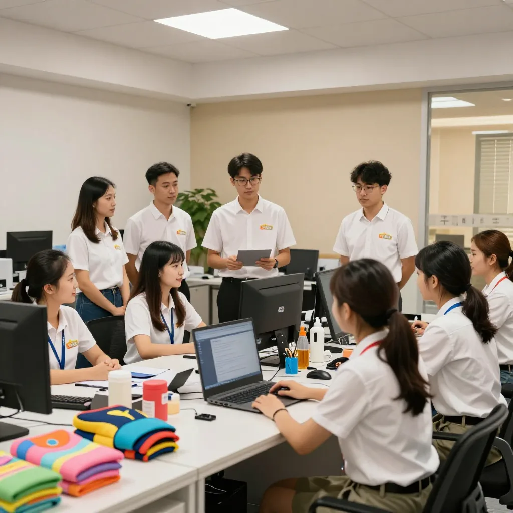外贸泳衣厂_儿童泳衣_加工批发_温泉泳衣定制-东莞市新生用品 关于我们配图