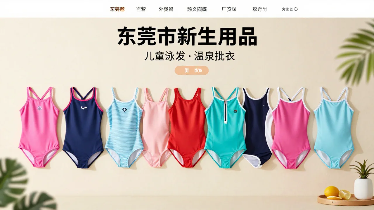 外贸泳衣厂 首页主视觉
